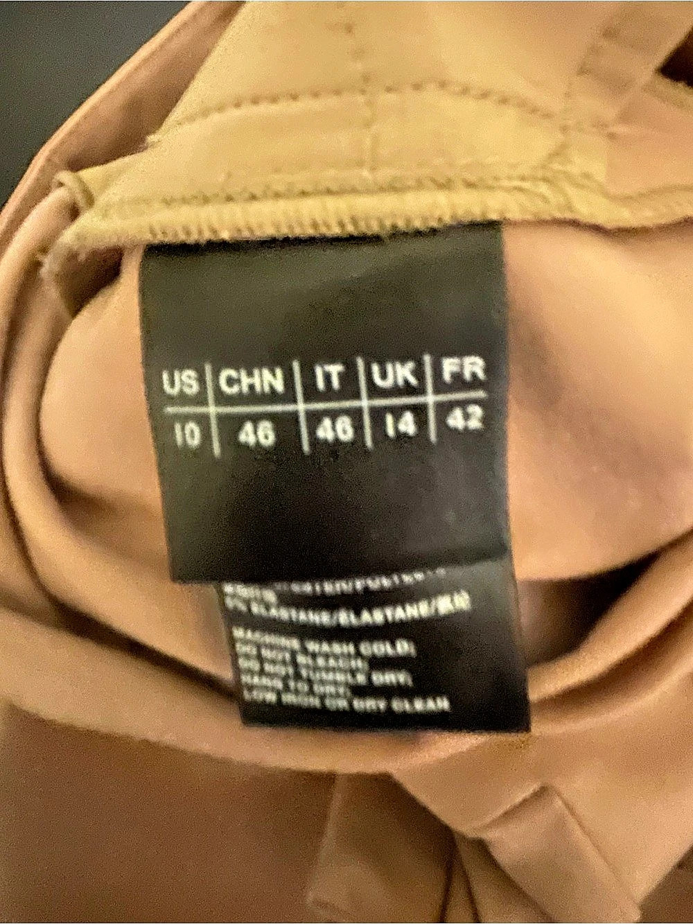 Lafayette 148 New York Techno Stretch Twill Pants women’s size 10 - Picture 8 of 8